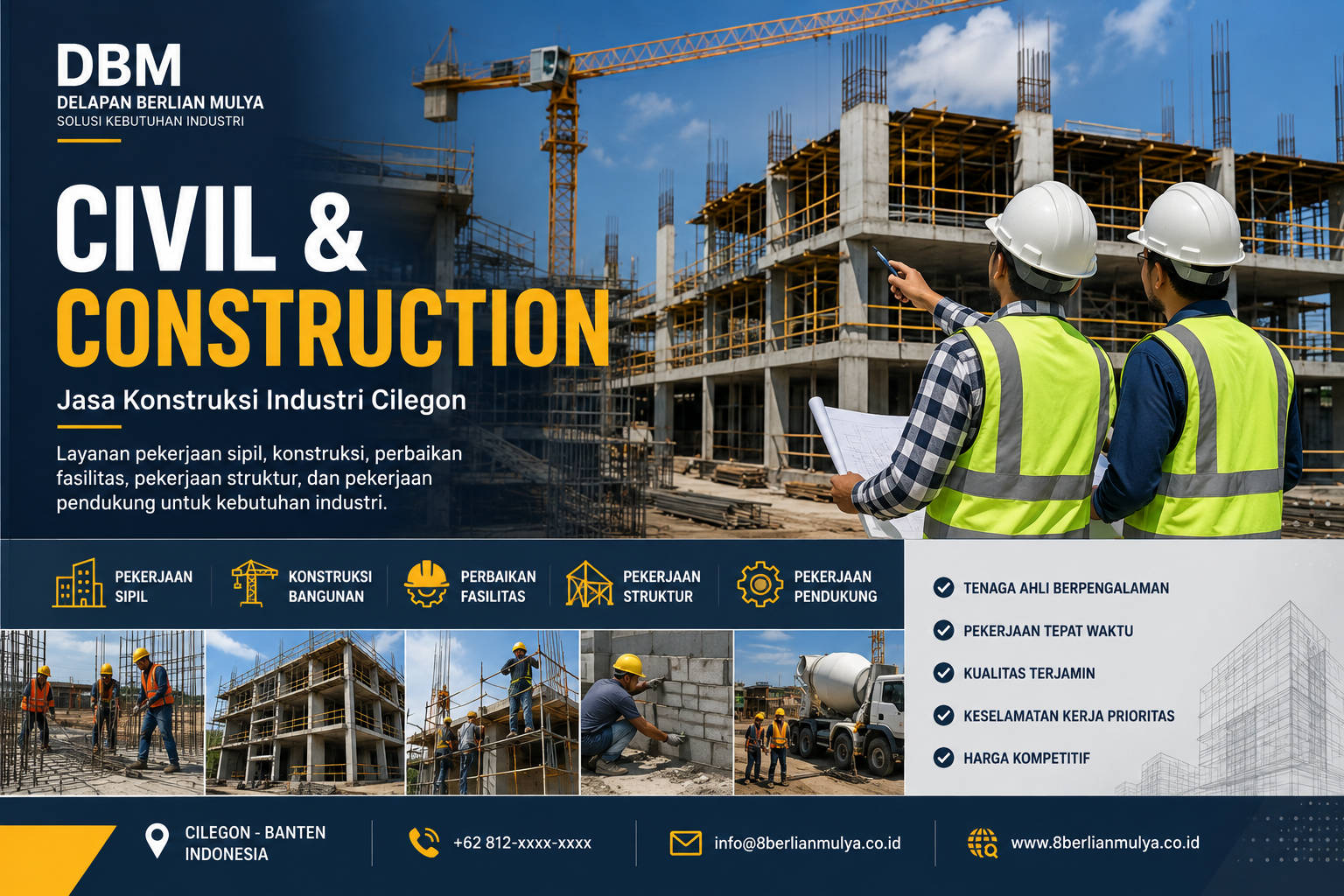 Civil & Construction - PT. Delapan Berlian Mulya