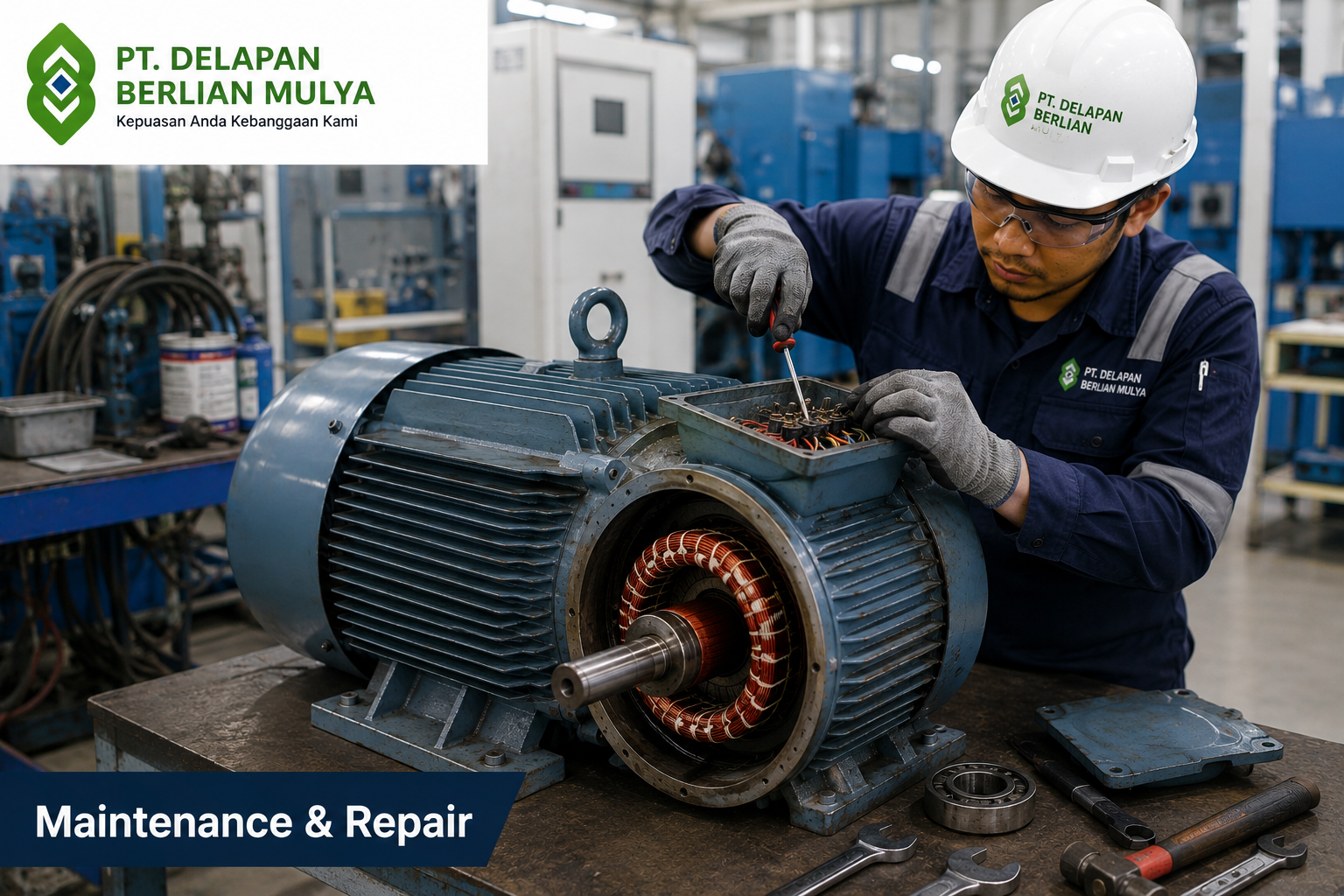 Maintenance & Repair - PT. Delapan Berlian Mulya