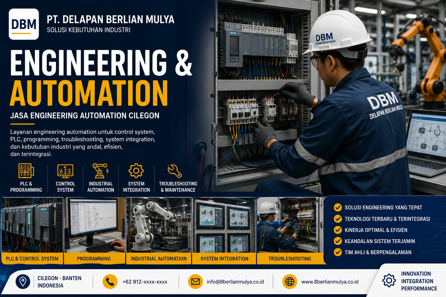 Engineering & Automation - PT. Delapan Berlian Mulya